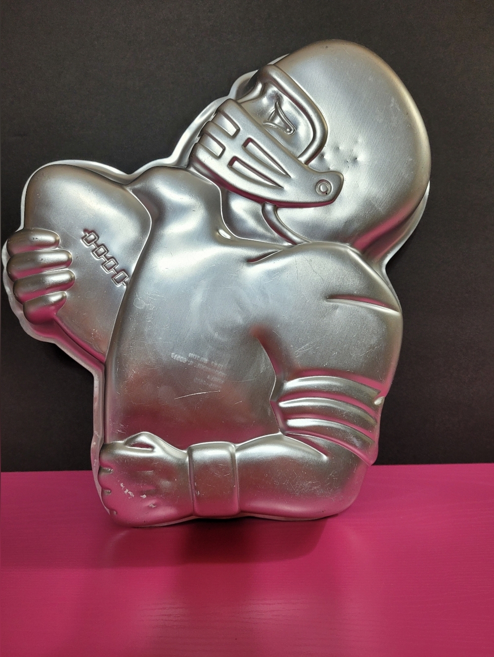 Vintage Wilton Aluminum Football Player Cake Pan No. 2105-4510